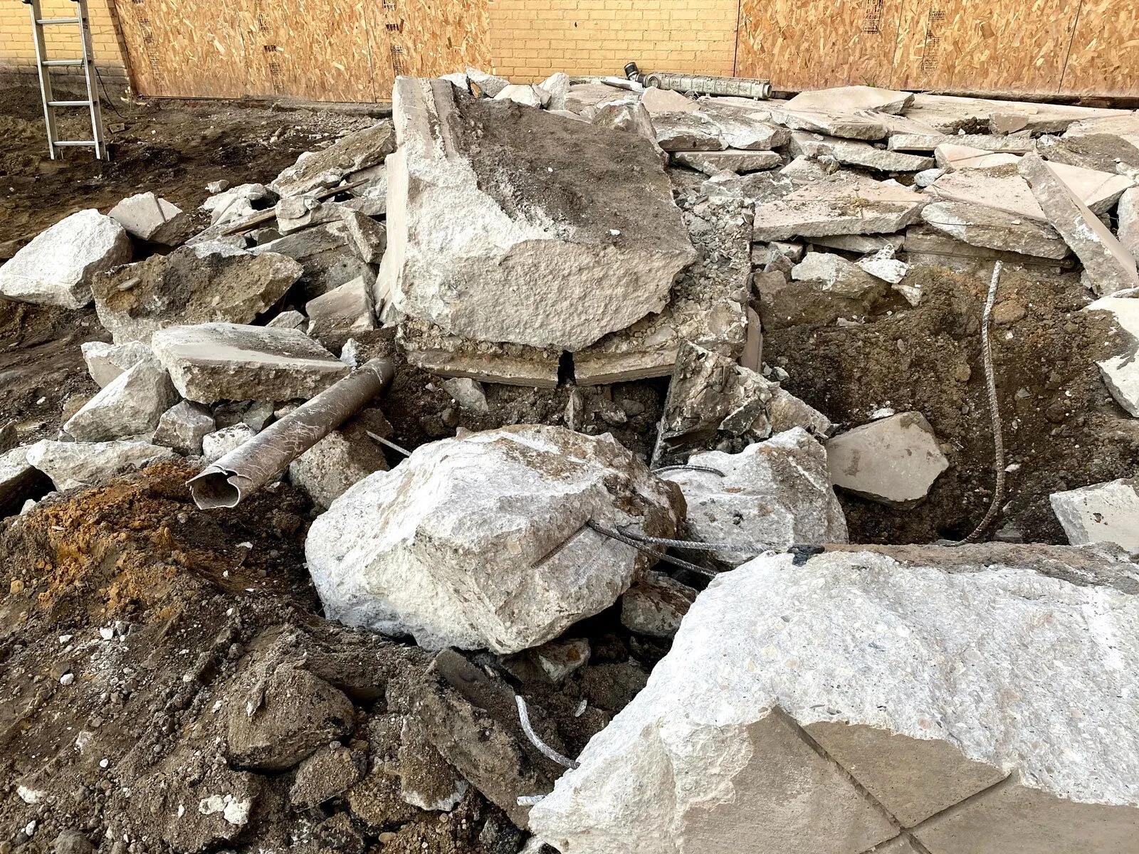Sewer line installation