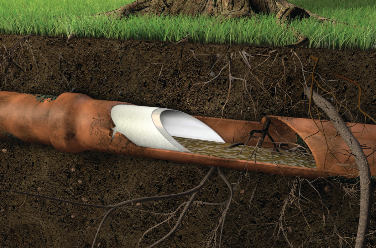 Trenchless sewer repair