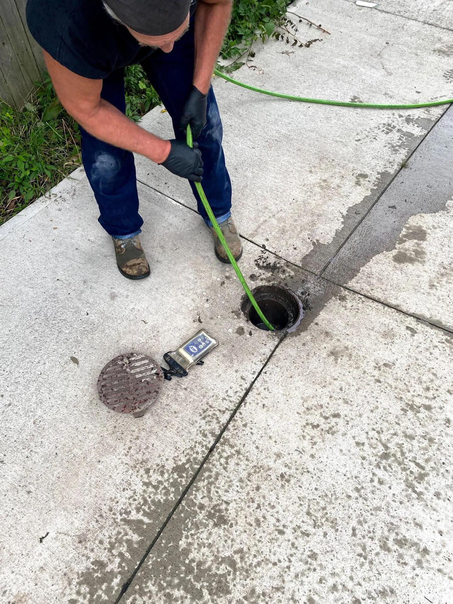 Sewer line and drain cleaning