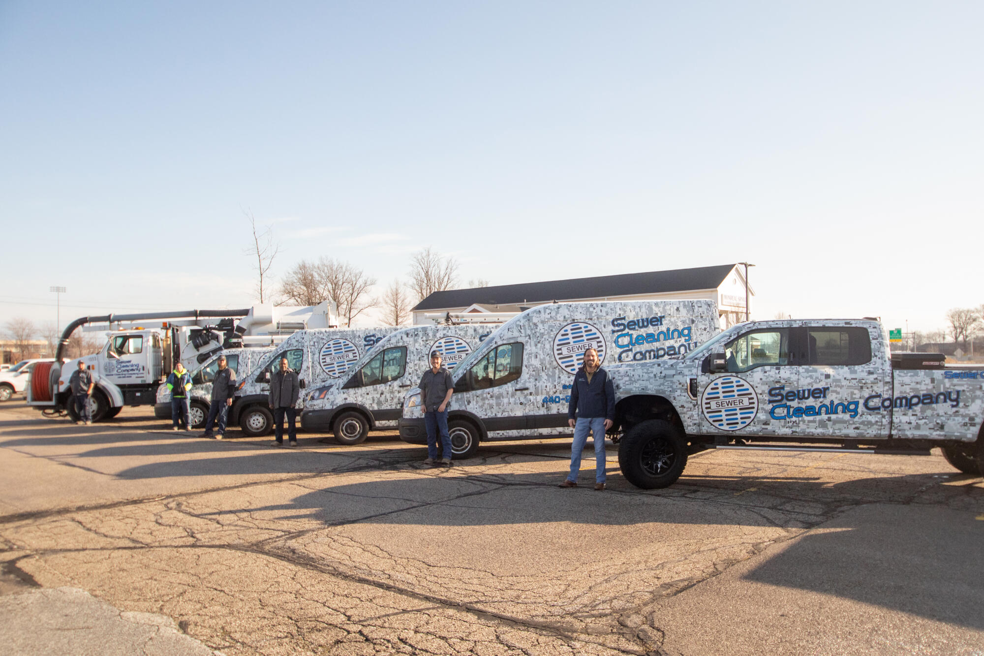 Sewer Cleaning Company team