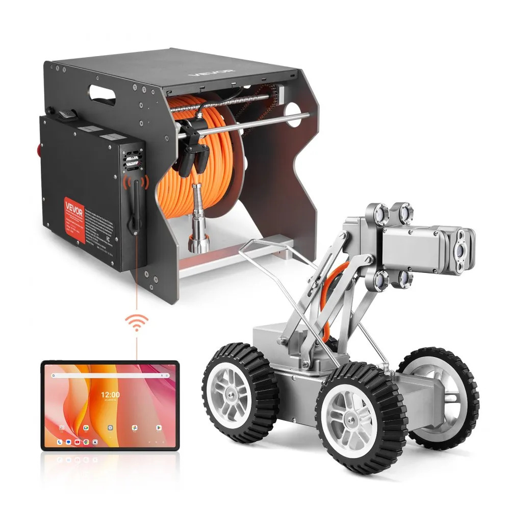 Vevor robotic pipe inspection system